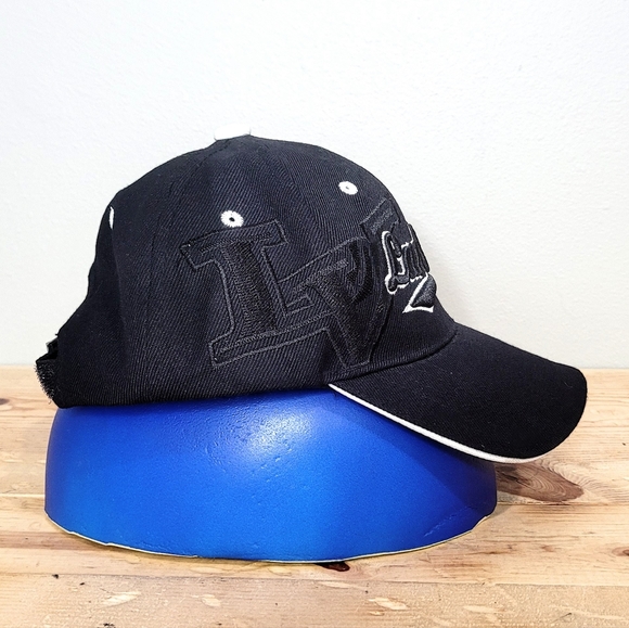 Las Vegas Black Embroidered Baseball Hat Cap Adjustable Back Chelona UNISEX - Picture 5 of 11